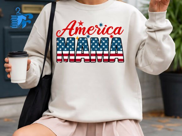 America Mama SVG: A Patriotic Touch for Moms