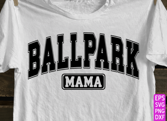 Ballpark Mama SVG: A Perfect Embroidery Design