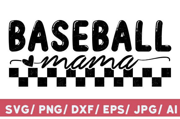 Baseball Mama SVG: A Perfect Embroidery Design