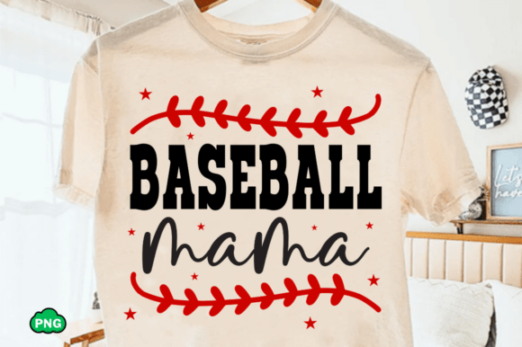 Baseball Mama Svg, Sports Mom PNG Shirt