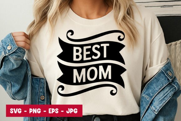 Best Mom Vintage Typography SVG PNG Review