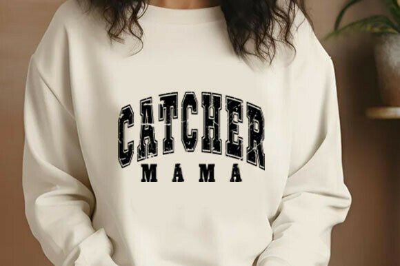 Catcher Mama Svg: A Unique Baseball Mom Design