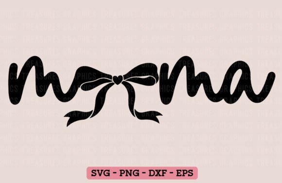 Charming Coquette Mama SVG for Embroidery