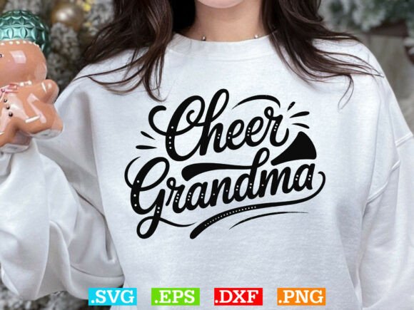 Cheer Grandma Shirt SVG: A Must for Cheerleading Moms
