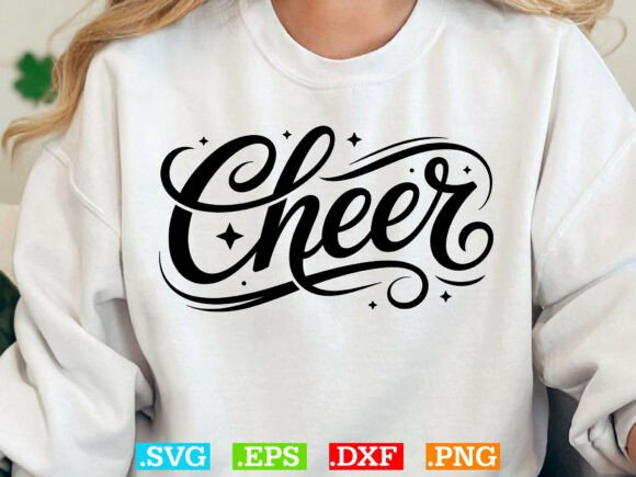 Cheerleader Shirt SVG for Proud Cheer Moms