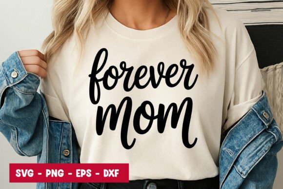 Forever Mom Script Typography SVG PNG Review