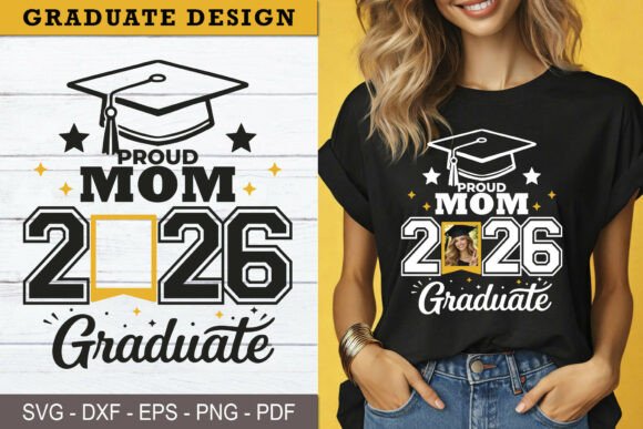 Proud Mom 2026 Graduate SVG: A Versatile Embroidery Design