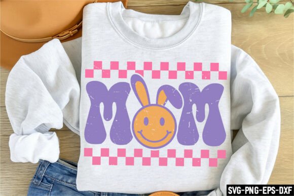 Retro Mom, Easter Day SVG: A Charming Embroidery Choice