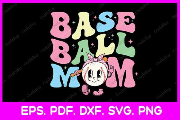 Review: Groovy Baseball Mom Game Day Svg
