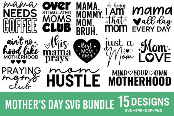 Review: Mother’s Day SVG Bundle, Mom Gifts