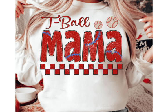 T-ball Mama Baseball SVG: A Versatile Design for Moms